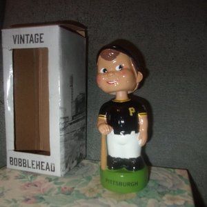 1981 Replica Pittsburgh Pirates Ceramic Bobblehead